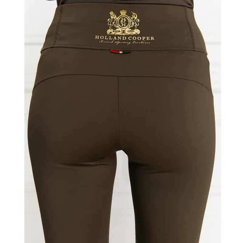 Holland Cooper Sport Legging - Khaki-3