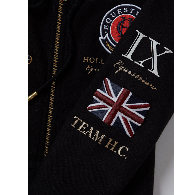 Holland Cooper Team Hoodie - Black-4