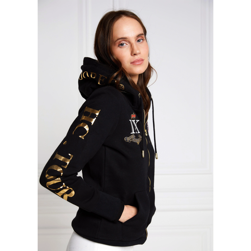 Holland Cooper Team Hoodie - Black-1