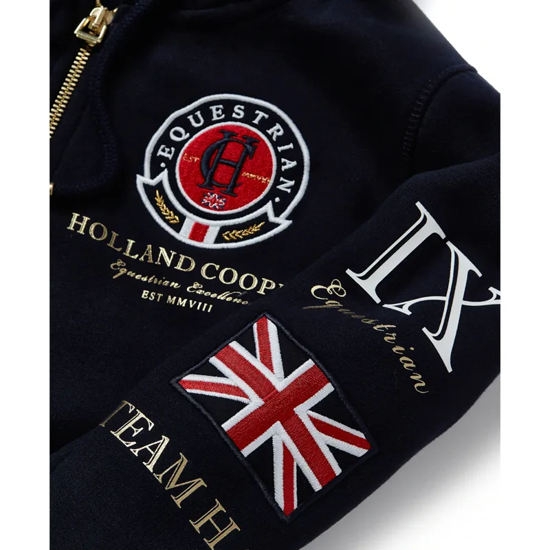 Holland Cooper Team Hoodie - Navy-5