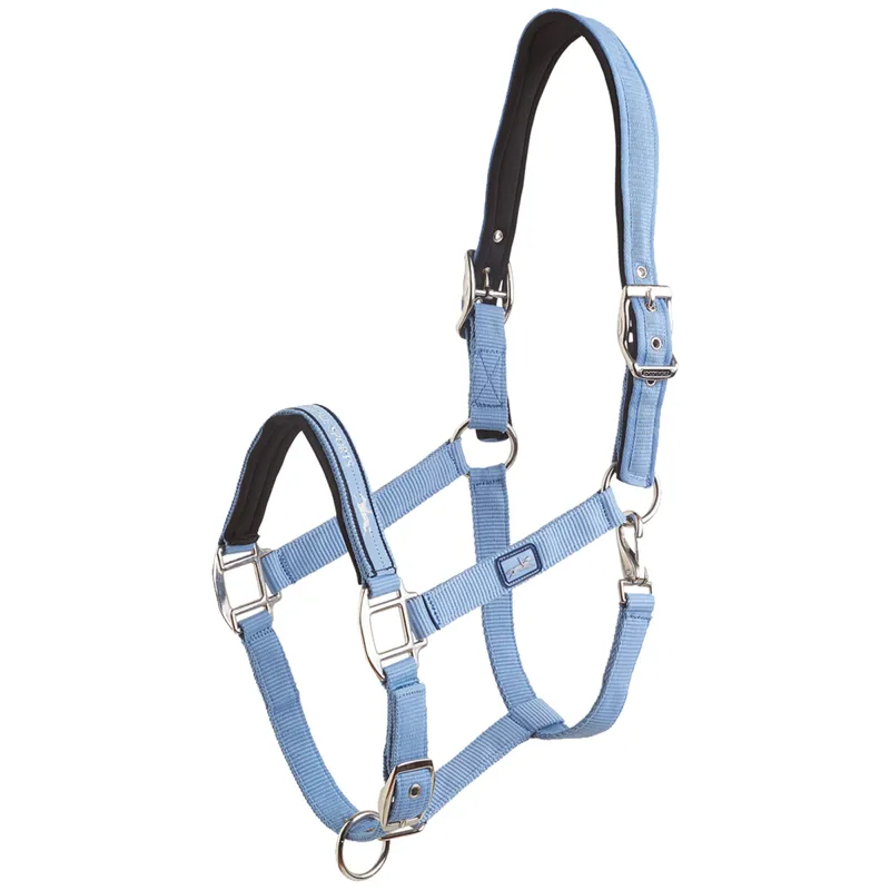 Schockemohle Memphis Anatomic Style Headcollar - Cloud Blue