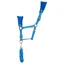 Hy Equestrian DynaMizs Ecliptic Fleece Head Collar and Lead Rope - Cobalt/Ocean 