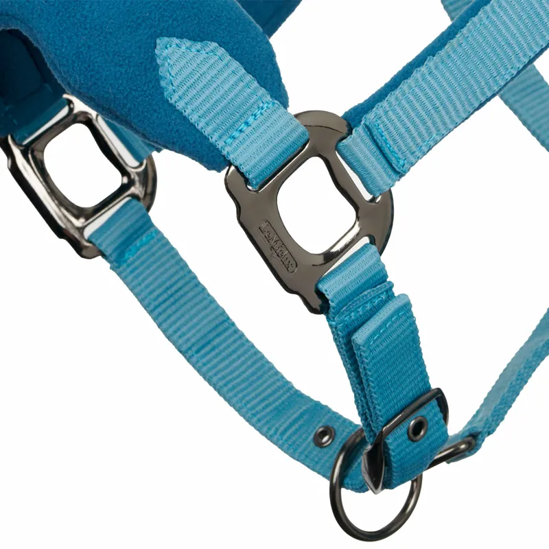 LeMieux Vogue Fleece Headcollar and Leadrope - Marine-1