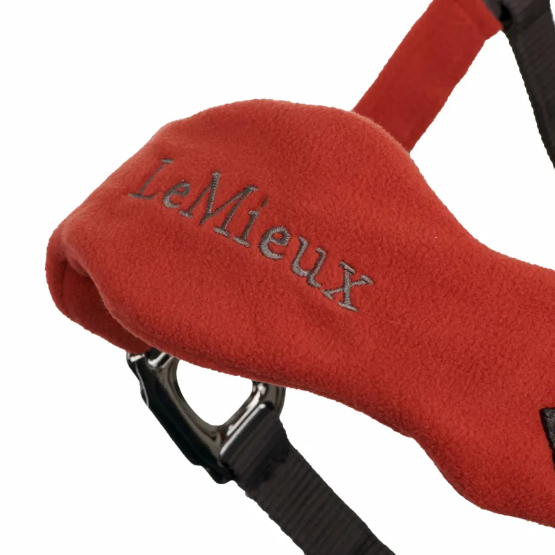 LeMieux Vogue Fleece Headcollar and Leadrope - Sienna -2