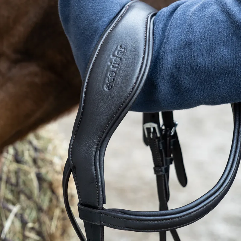 Ecorider Ecosoft Luxe Bridle Headpiece - Brown