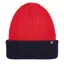Joules Hedly Reversible Knitted Beanie Hat - Red