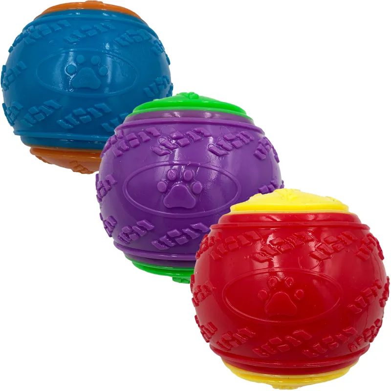 Hem and Boo Squeaker TPR Tennis Ball - Multi Assorted