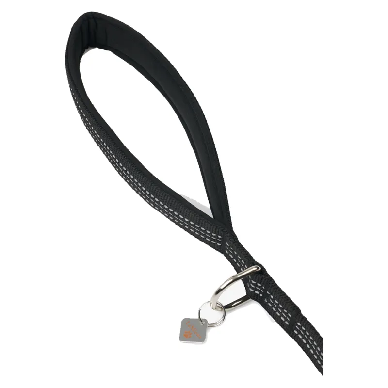 LeMieux Henley Webbing Bungee Lead - Black-1