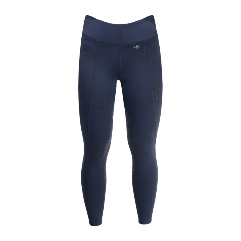 Hy Performance Hex Tec Riding Skins - Midnight Blue