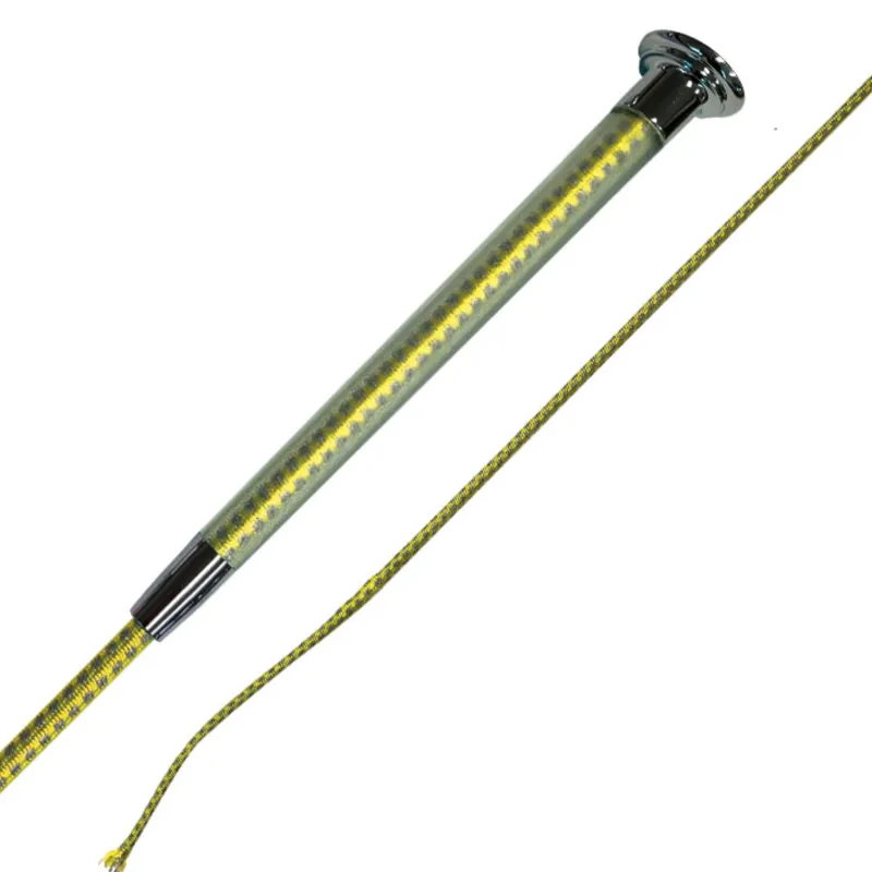 Woof Wear Hi Vis Riding Whip - Hi Vis Yellow