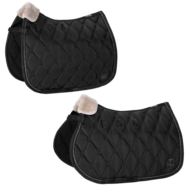Eskadron Highgloss Crystal Saddle Cloth Essence AW22 - Black