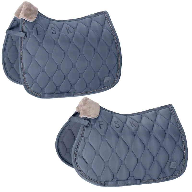 Eskadron Highgloss Crystal Saddle Cloth Essence AW22 - Dove Blue