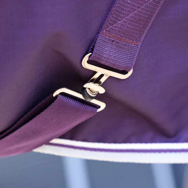 Shires Highlander Original 100 Turnout Combo Rug - Plum-2