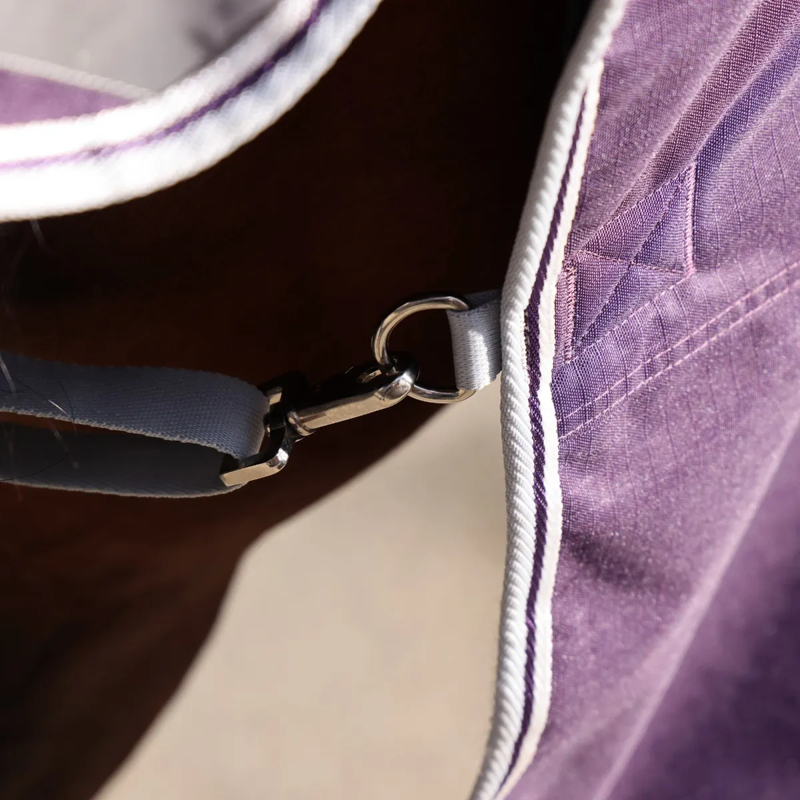 Shires Highlander Original 100 Turnout Combo Rug - Plum-4