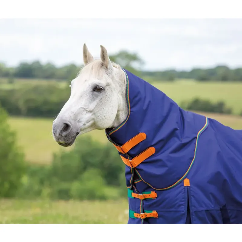 Shires Highlander Original 100 Turnout Neck Cover - Navy