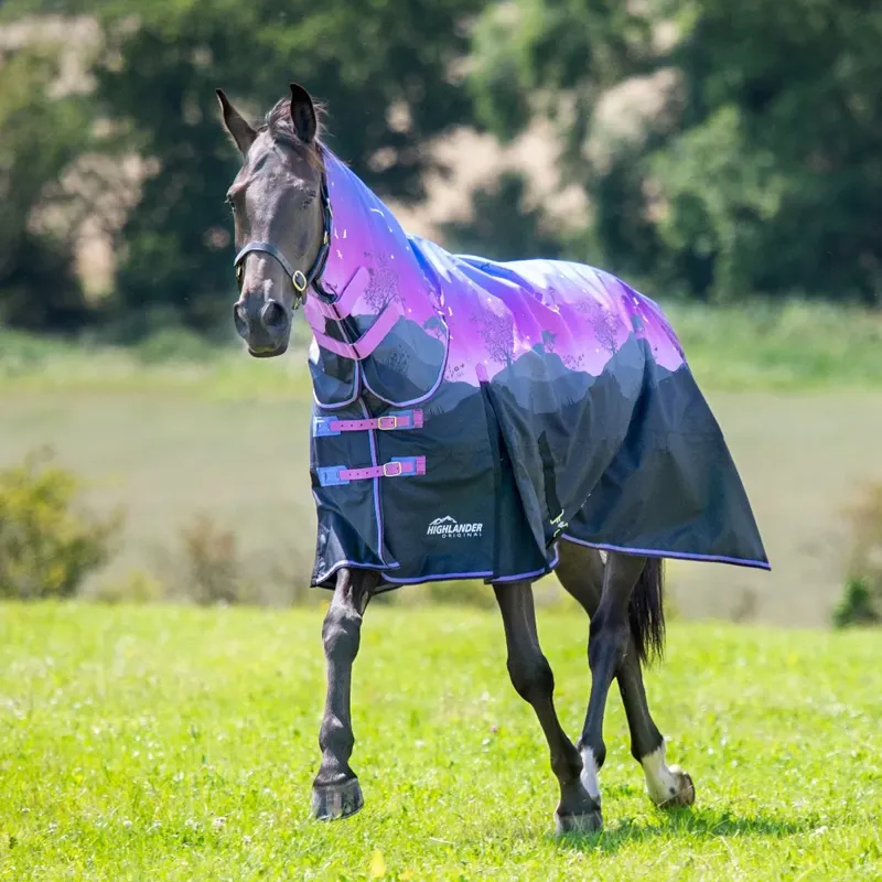 Shires Highlander Original 100 Turnout Combo Rug - Spring Morning