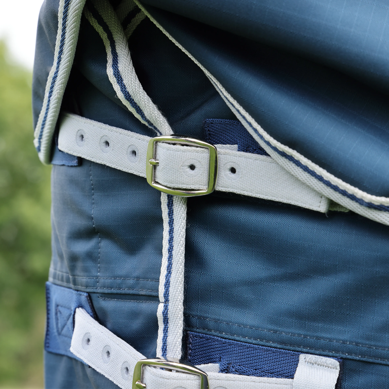 Shires Highlander Original 50 Turnout Rug and Neck Set - Ocean-3