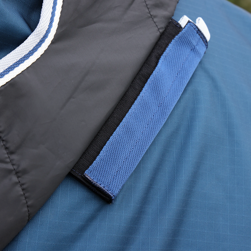 Shires Highlander Original 50 Turnout Rug and Neck Set - Ocean-4