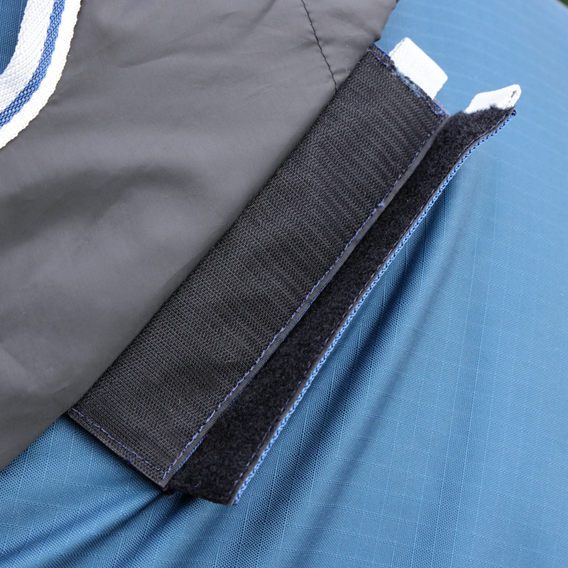 Shires Highlander Original 50 Turnout Rug and Neck Set - Ocean-5