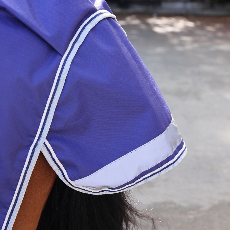 Shires Highlander Original Lite Turnout Combo Rug - Navy-2