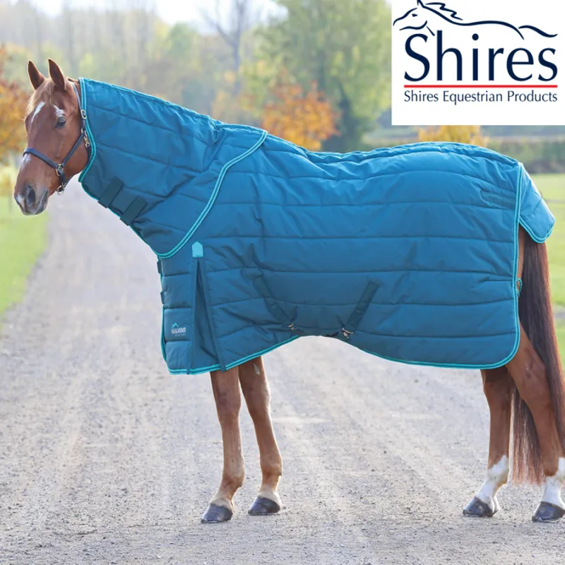 Shires Highlander Original 200g Stable Rug and Neck Set - Teal/Turquoise