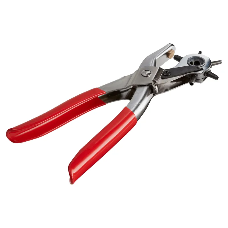 Bitz Leather Hole Punch - Red