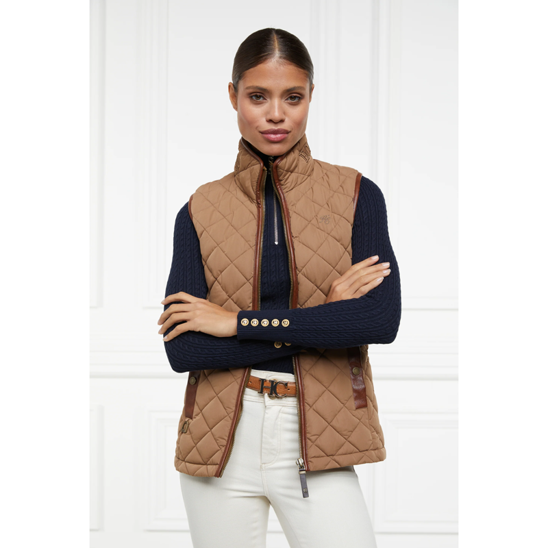 Holland Cooper Ava Half Zip Knit - Ink Navy-2