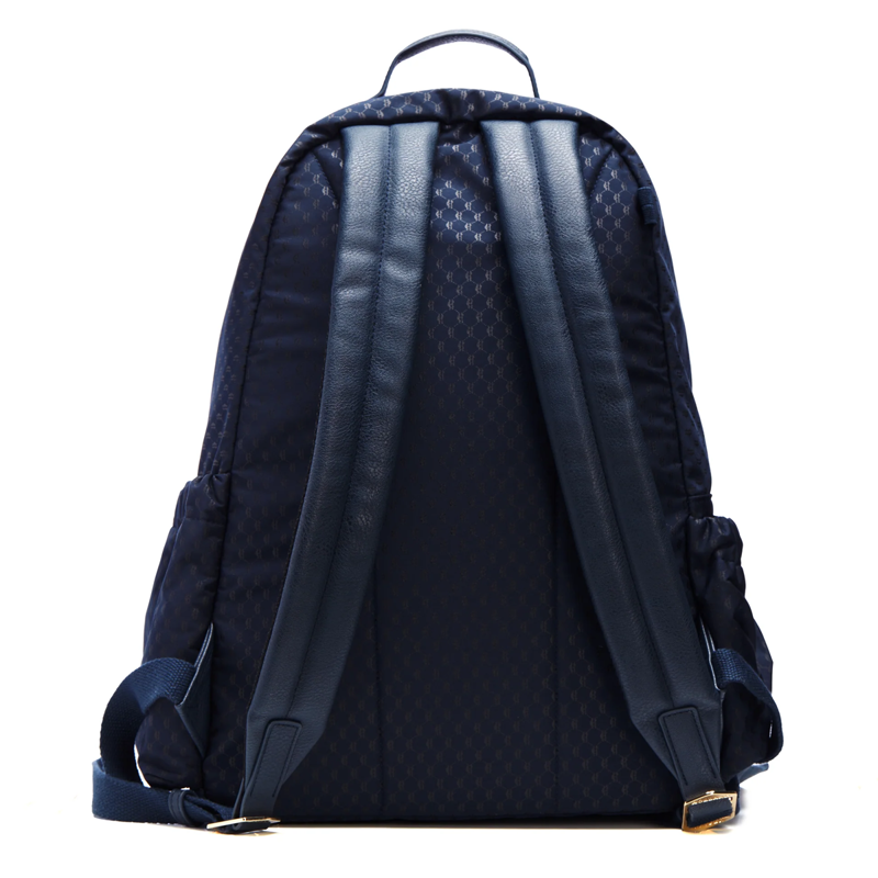 Holland Cooper Burghley Backpack - Ink Navy Monogram-3