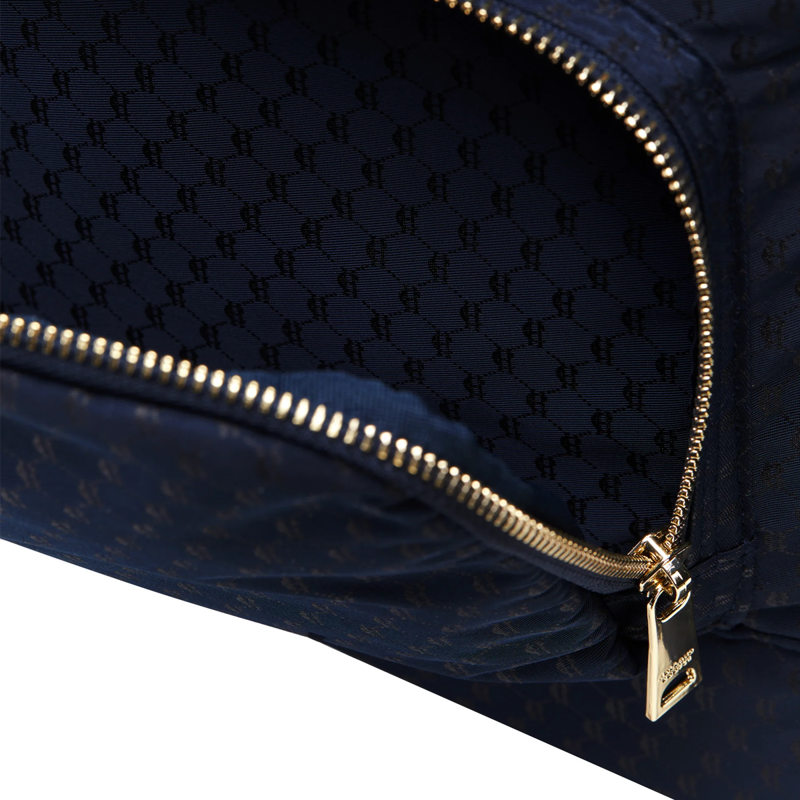 Holland Cooper Burghley Backpack - Ink Navy Monogram-6