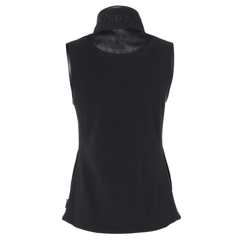 Holland Cooper Country Fleece Gilet - Black-6