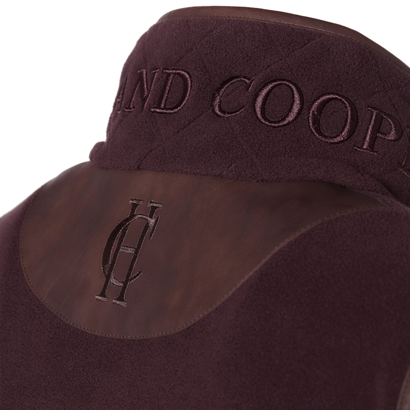 Holland Cooper Country Fleece Gilet - Mulberry-7