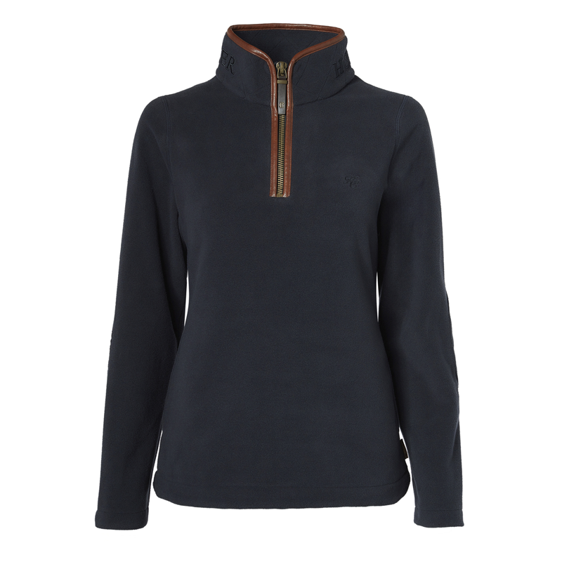 Holland Cooper Country Fleece Half Zip - Ink Navy-1