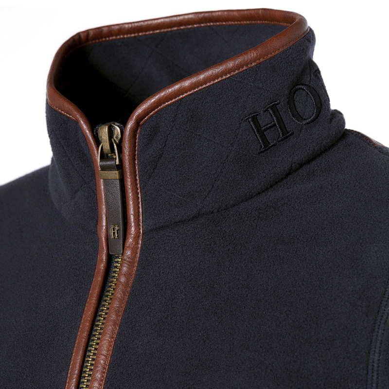 Holland Cooper Country Fleece Half Zip - Ink Navy-8