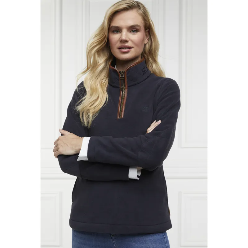Holland Cooper Country Fleece Half Zip - Ink Navy