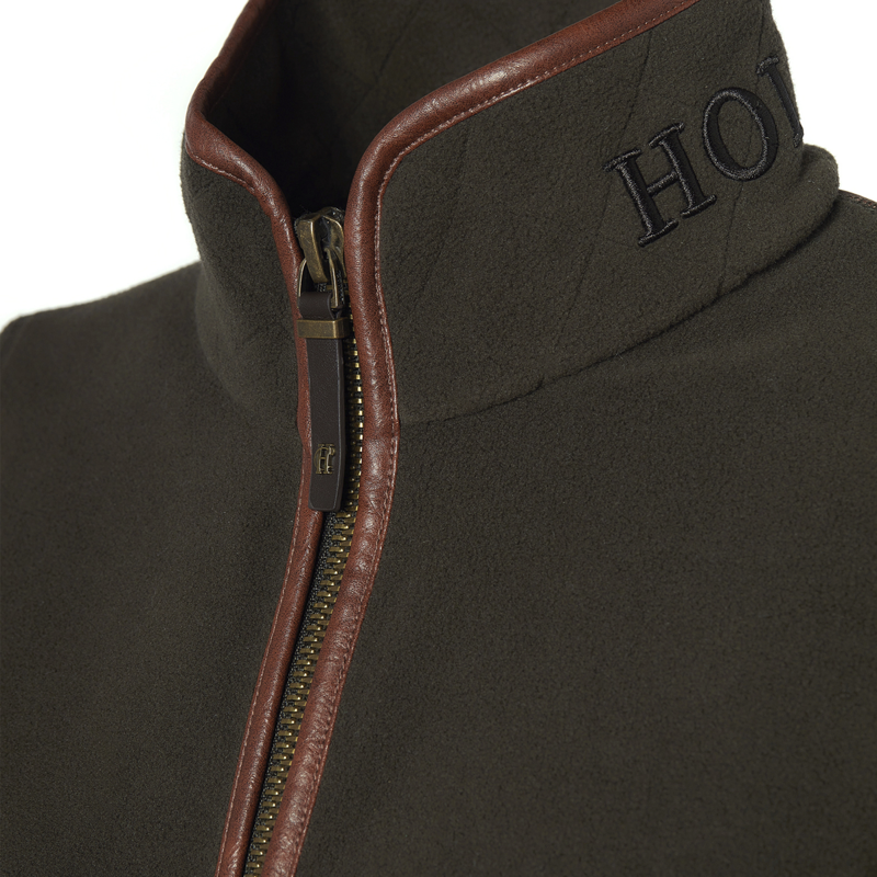 Holland Cooper Country Fleece Half Zip - Khaki-9