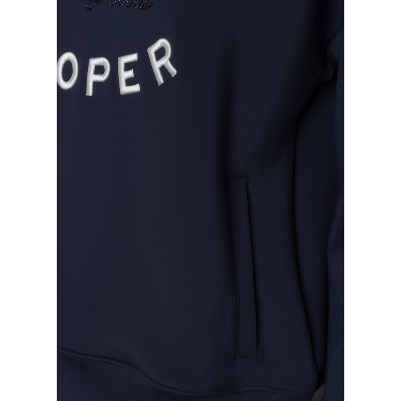 Holland Cooper Crystal Crew Neck Sweat - Ink Navy-7