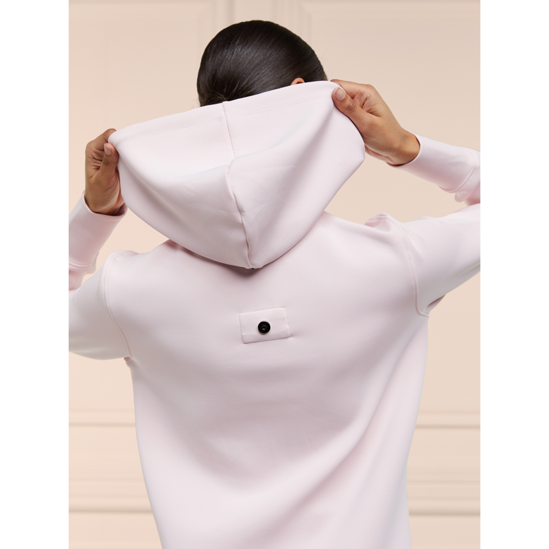 Holland Cooper Crystal Hoodie - Blush-4