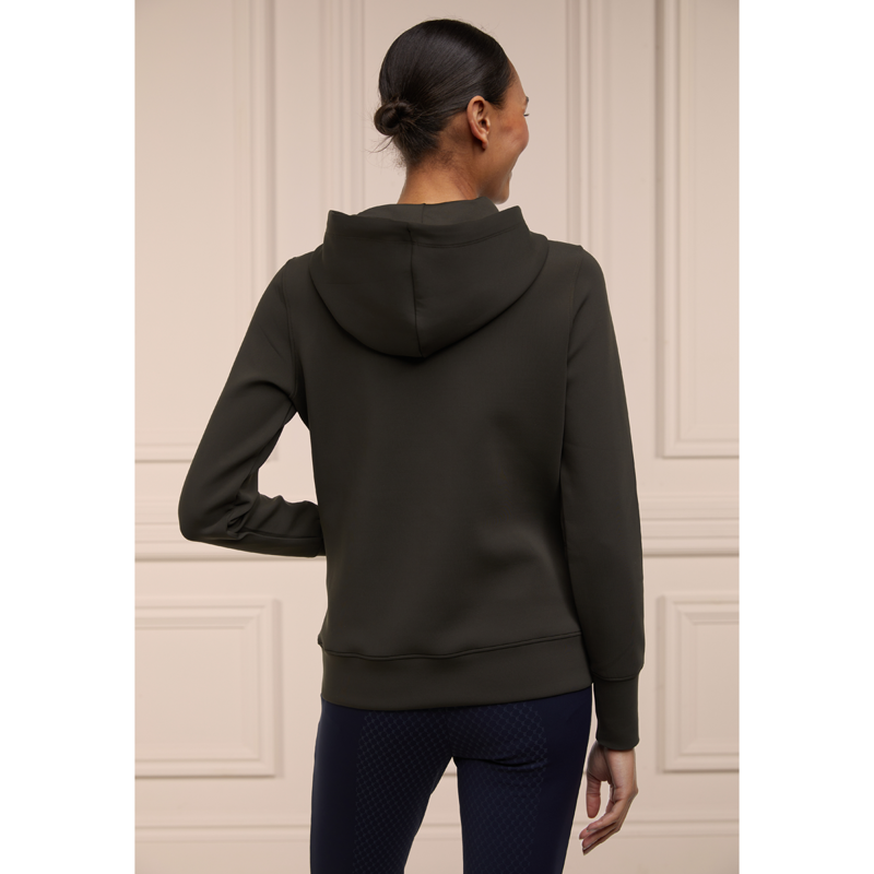 Holland Cooper Crystal Hoodie - Heritage Khaki-2