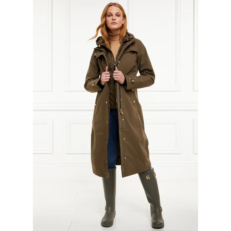 Holland Cooper Folgate Rain Coat - Soft Khaki