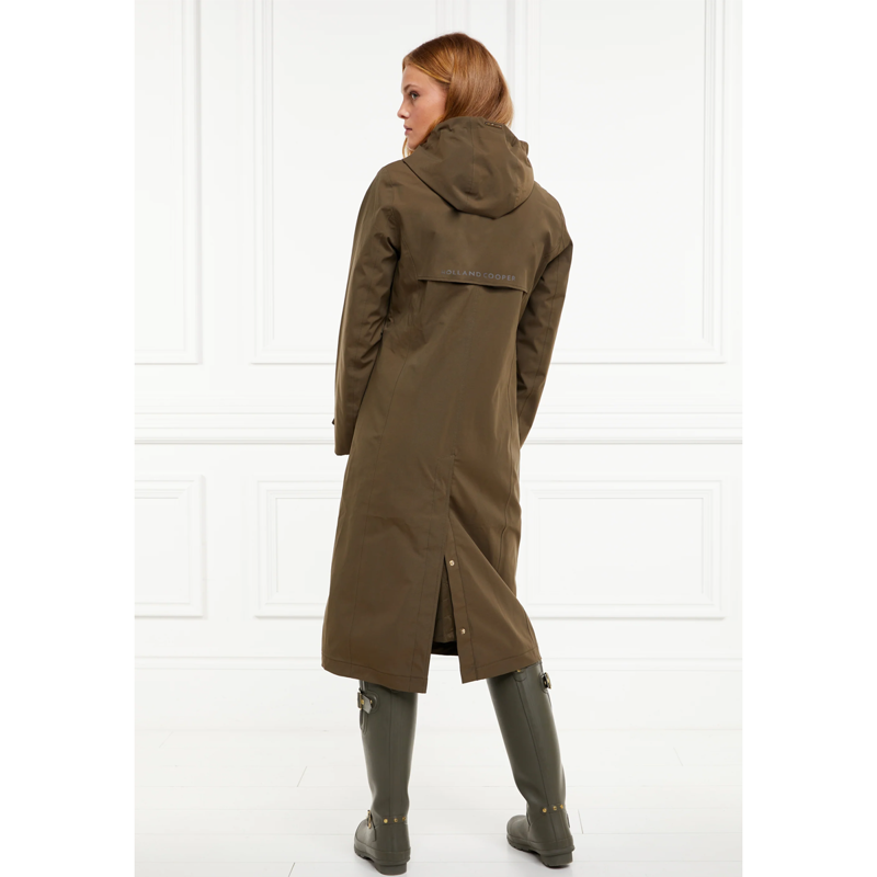 Holland Cooper Folgate Rain Coat - Soft Khaki-4