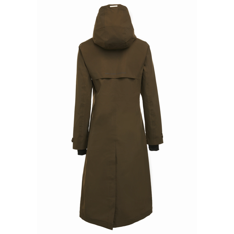 Holland Cooper Folgate Rain Coat - Soft Khaki-8