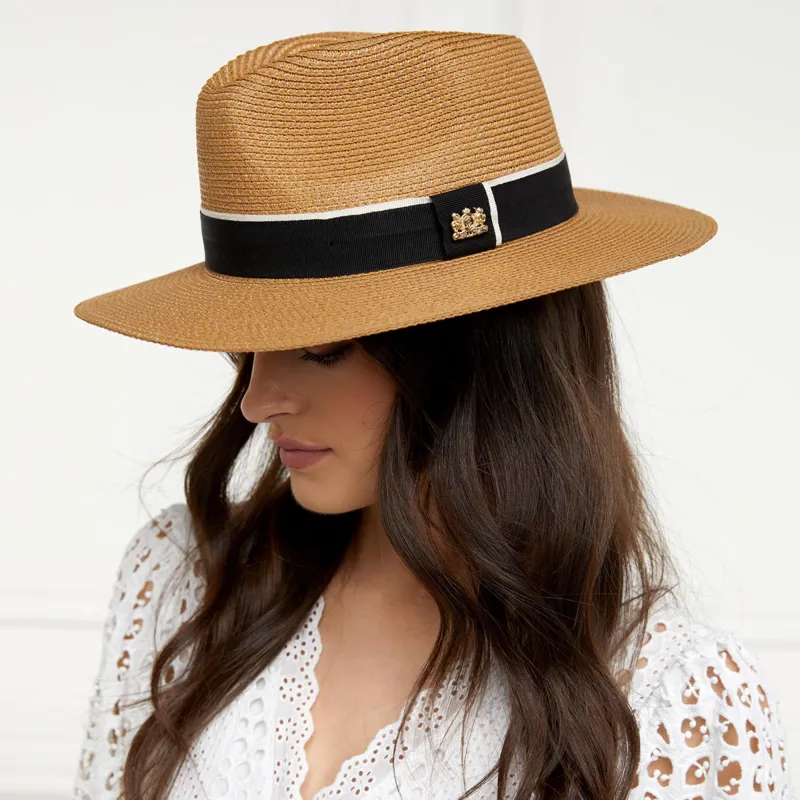 Holland Cooper Francesca Hat - Camel Black