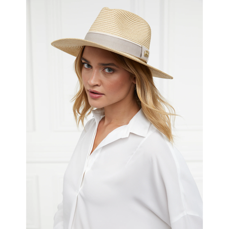 Holland Cooper Francesca Hat - Natural Taupe-1