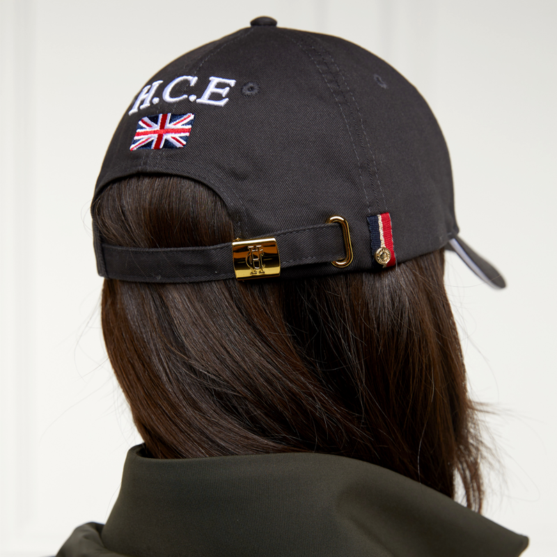 Holland Cooper HC Equestrian Cap - Charcoal-3