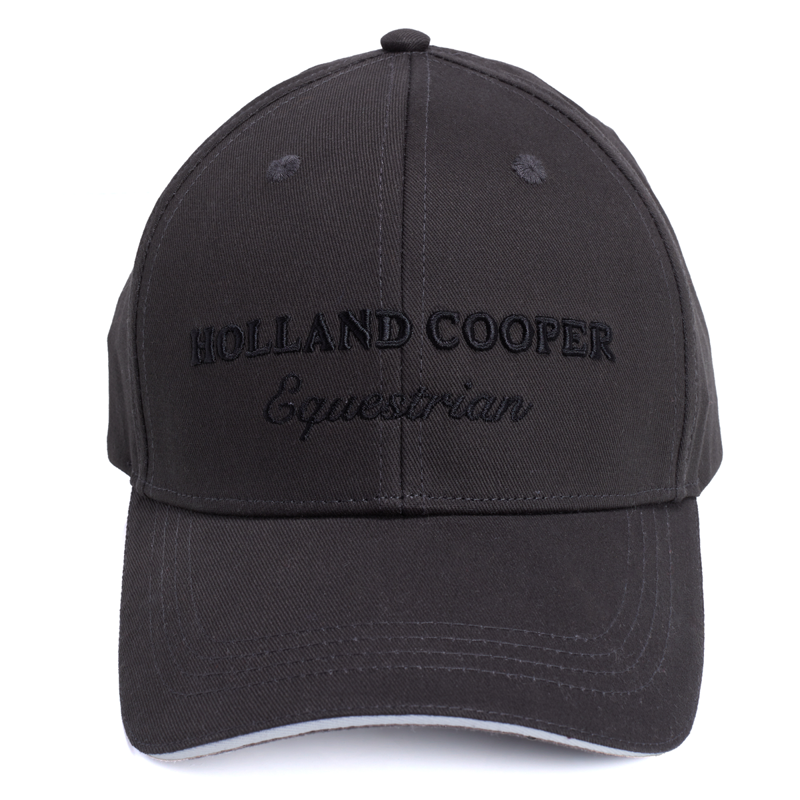 Holland Cooper HC Equestrian Cap - Charcoal-5