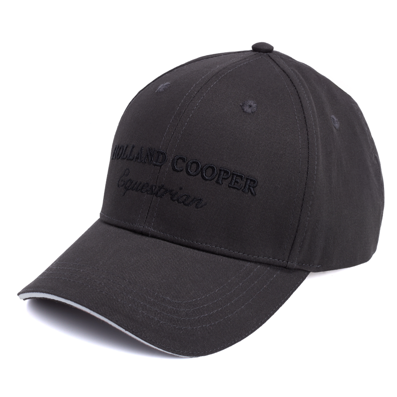 Holland Cooper HC Equestrian Cap - Charcoal-4