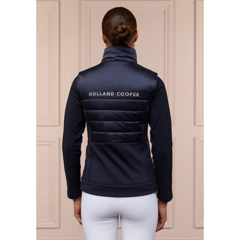 Holland Cooper Hybrid Gilet - Ink Navy-4