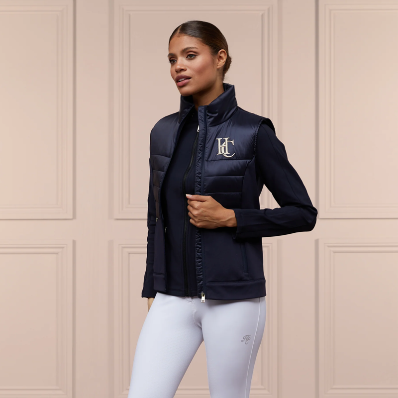 Holland Cooper Hybrid Gilet - Ink Navy-3
