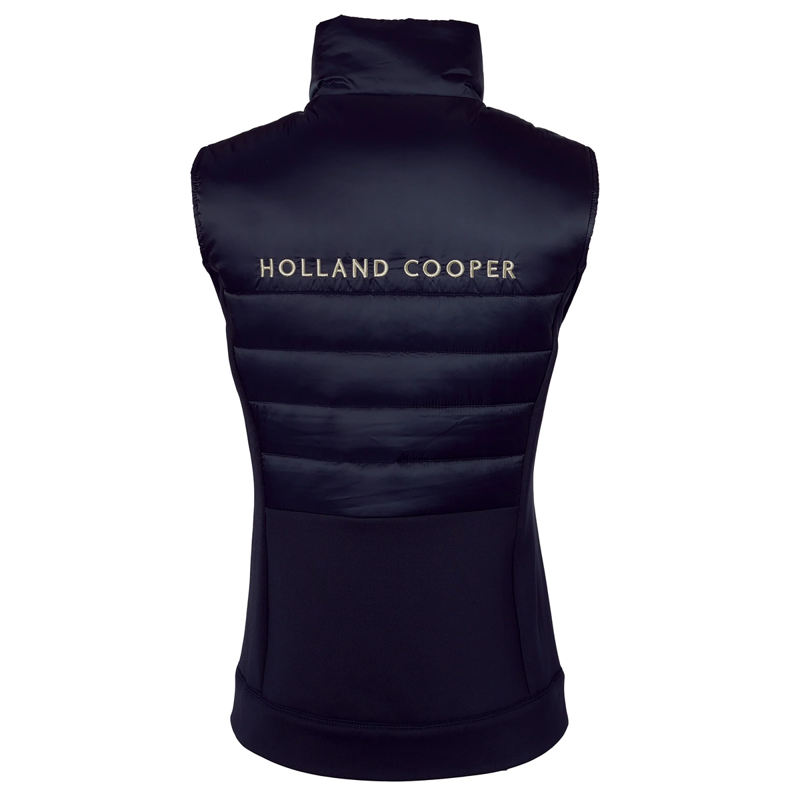 Holland Cooper Hybrid Gilet - Ink Navy-7