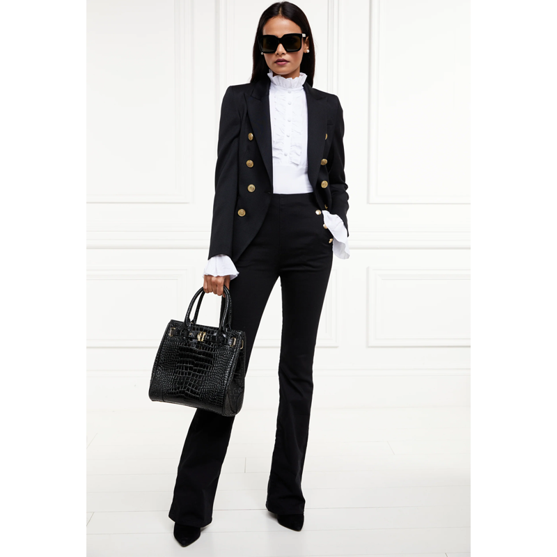 Holland Cooper Melissa Jersey Blouse - White-3